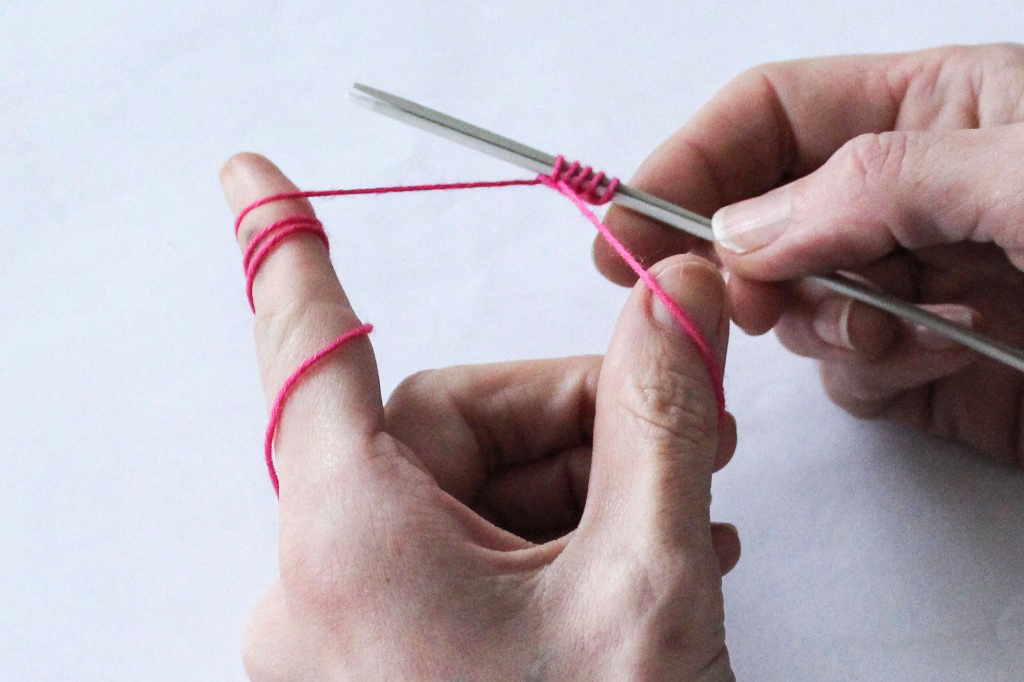 Knitting sock cuffs: stretchy cast on