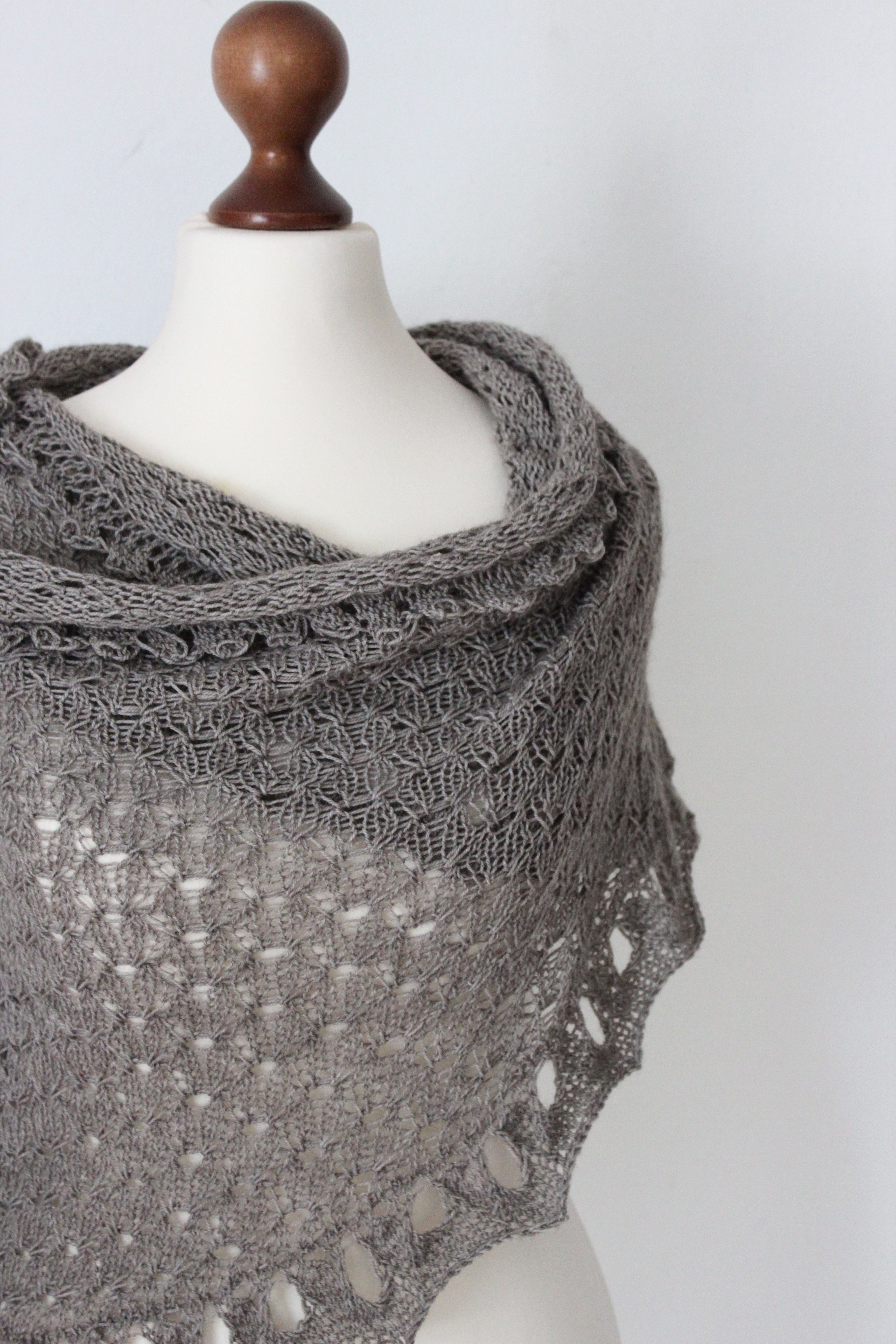 The Indulgent Spirit shawl knitting pattern