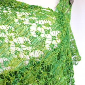Persia Goes Green shawl
