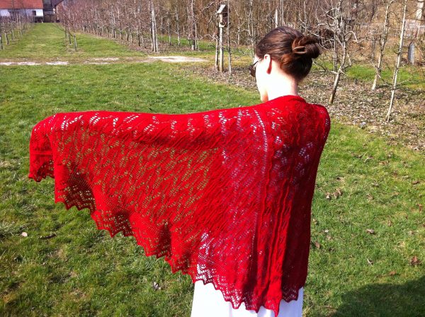 Redwing Faroese shawl