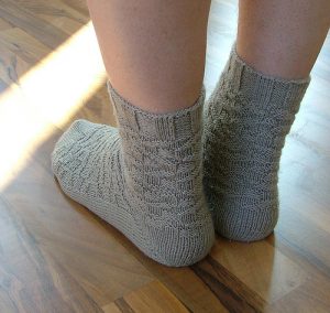 Anton socks (German Short Row Heels)