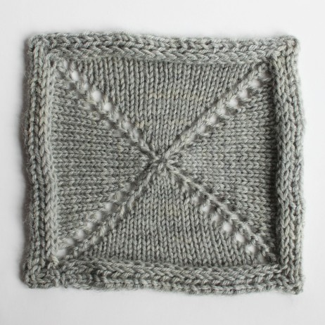 Knitting Square Shawls Center Out