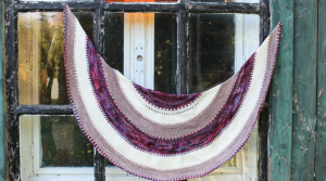 How to Knit Short Row Crescent Shawls