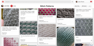 How to find knitting stitch patterns