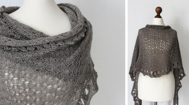 The Indulgent Spirit shawl knitting pattern