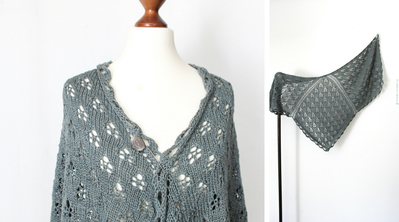 Bird of Prey shawl pattern release