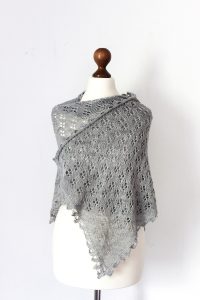 Allium Fog shawl