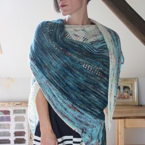 Along the Way shawl knitting pattern
