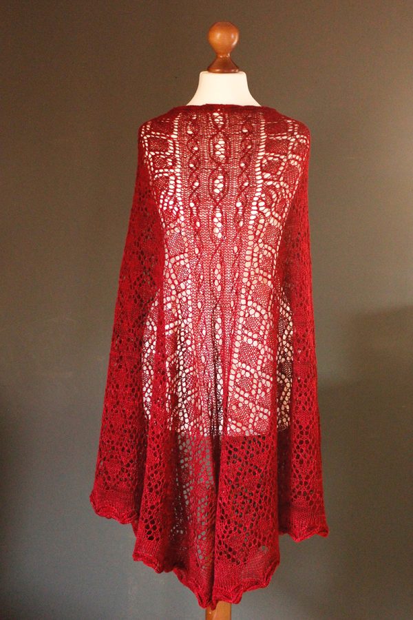 Alpine Shawls - Grossraming shawl knitting pattern