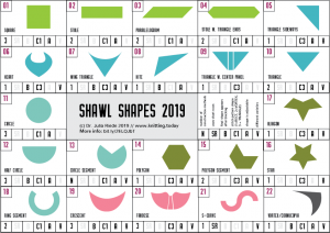 Shawl Shapes 2019