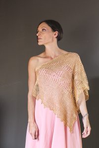 Golden Triangle shawl
