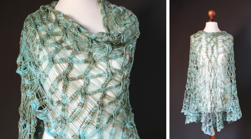 Meet the Magic Unicorn shawl knitting pattern