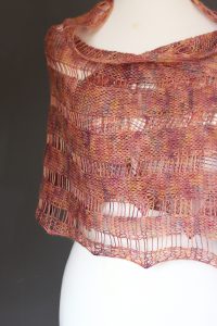 Nobody shawl knitting pattern