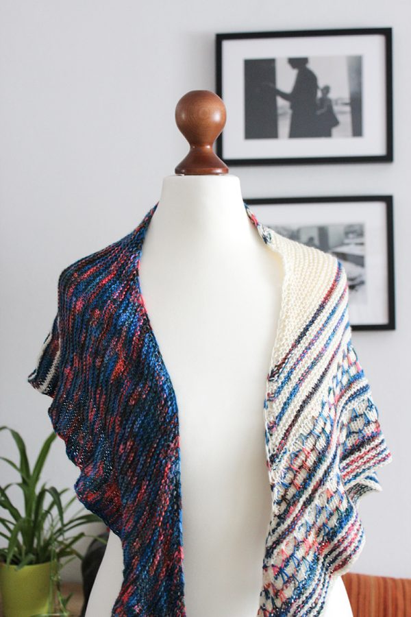 Color Blocking II shawl by Julia Riede
