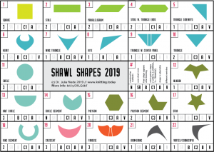 Shawl Shapes 2019