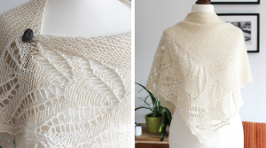 White Madeira shawl